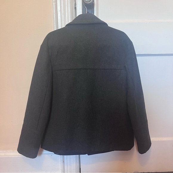 EUC J. Crew Short Wool Peacoat - Picture 2 of 3